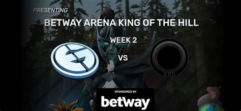 Coverage: Betway Arena Dota 2, matches, prize pool, statistics.